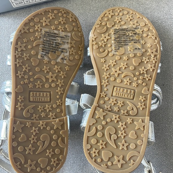 NEVER WORN Stuart Weitzman girls sandals - Picture 3 of 3